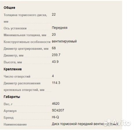 Диск тормозной передний Renault Clio III/Logan I/M