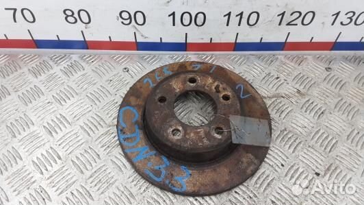 Диск тормозной задний mazda 3 1 (CDN33LR02)