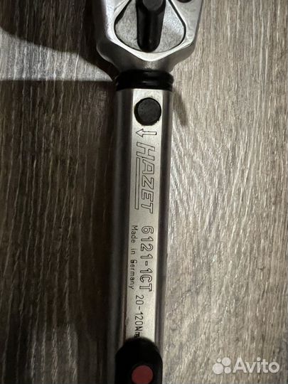 Динамометрический ключ hazet 6121-1ct
