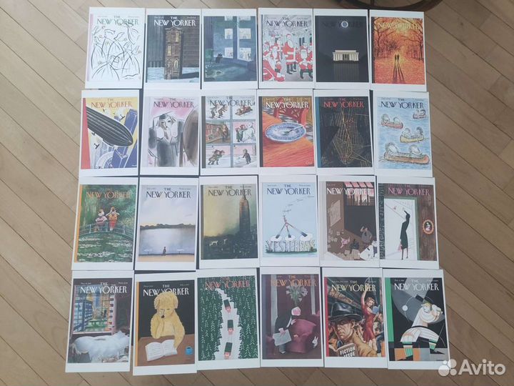Postcards from The New Yorker. 100 covers
