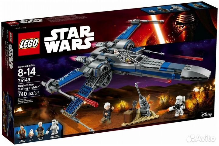 Lego Star Wars 75149 Икскрылый Истребитель