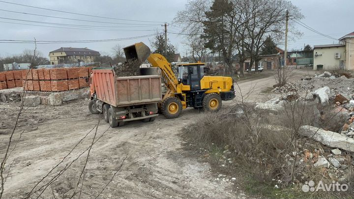 Услуги l Аренда фронтального погрузчика