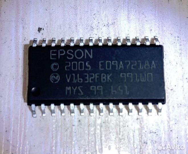 Микросхема шифратор E09A7218A для epson T50/ P50