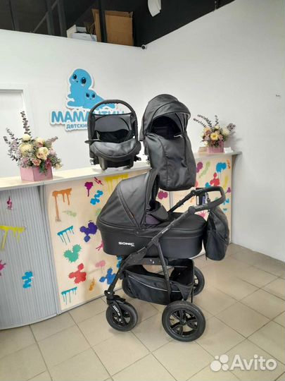 Коляска Verdi Sonic plus 3 в 1