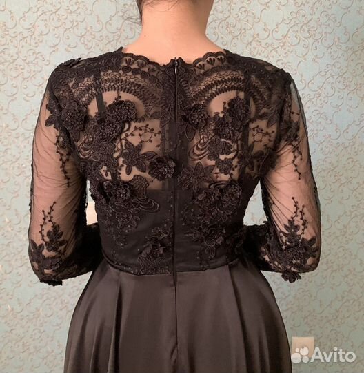 Вечернее платье 42-44 черное