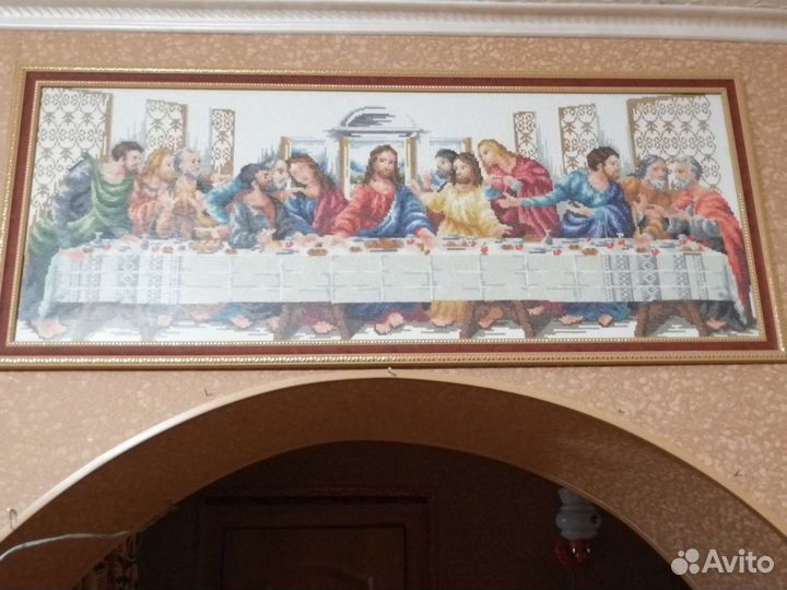 Картина вышитая крестом