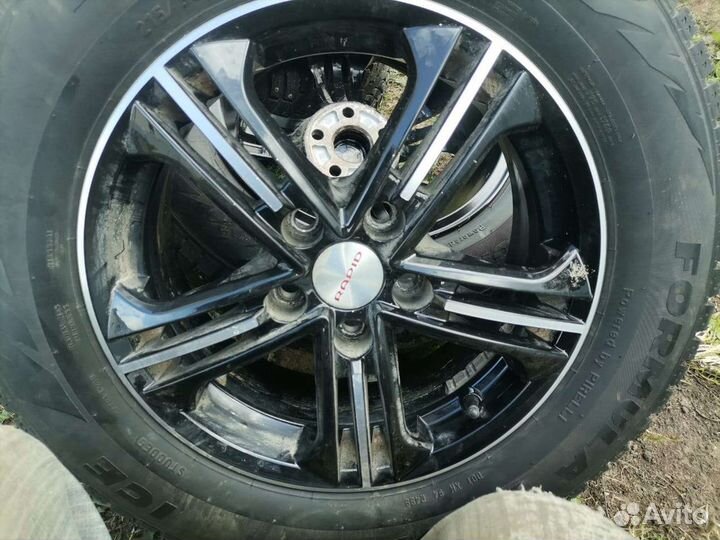 Колеса зимноие р 16 с дисками (шипы)