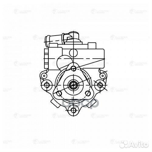 Насос гур для а/м ГАЗель Бизнес Cummins ISF2.8