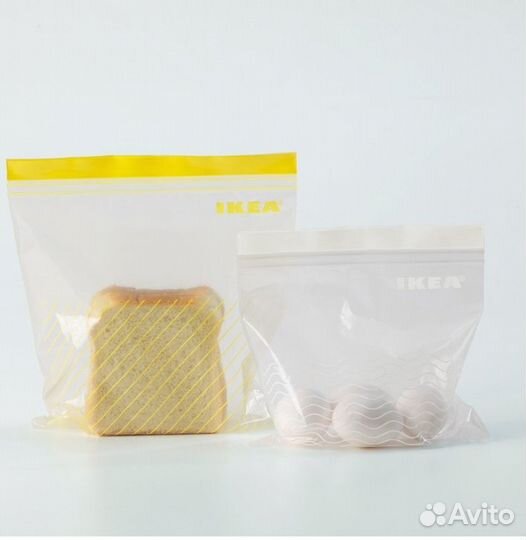 Пакеты Istad ikeа 50/60 шт. (два размера)