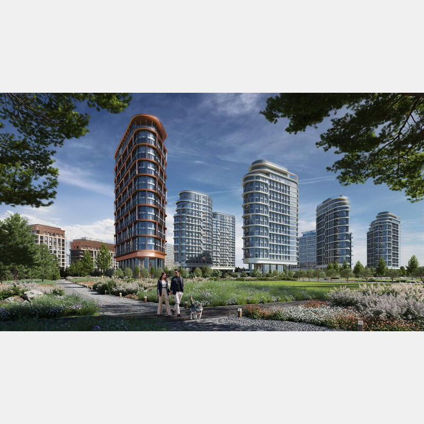 3-к. квартира, 89,7 м², 12/21 эт.