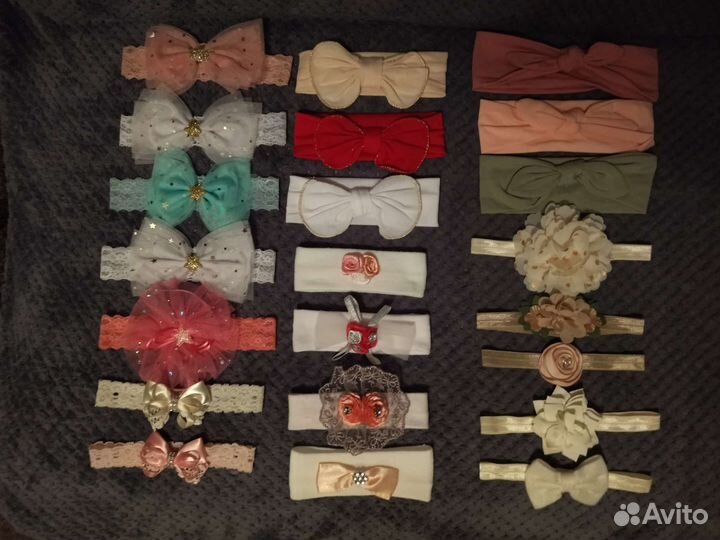 Повязки на голову для девочек