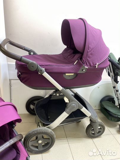 Коляска stokke 2 в 1 trailz