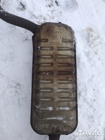 Глушитель и резонатор Mazda 3 BK 1.6 седан 2004