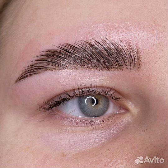 Ламинирование ресниц (бровей) Вельвет ресниц