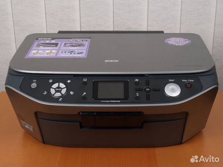 Принтер цветной бу epson