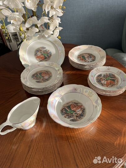 Сервиз столовый,Мадонна, ГДР