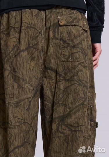 Штаны Jaded London Parachute Forest Camo