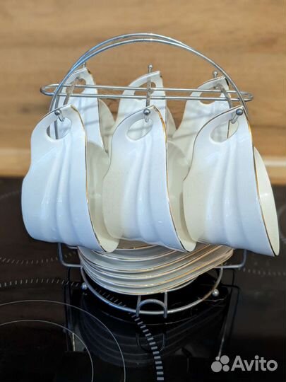 Чайно кофейный сервиз винтаж