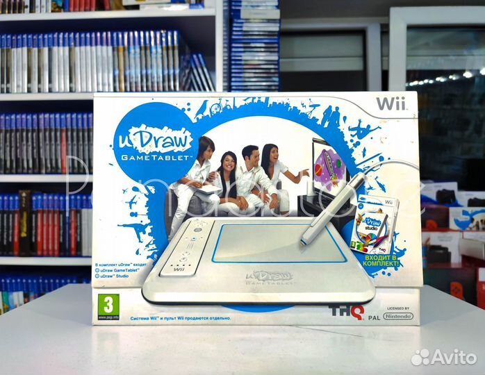 Nintendo Wii uDraw Game Tablet + Игра Новая