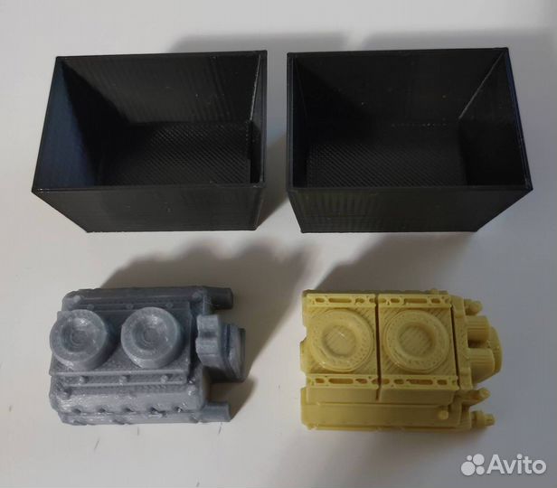 Модель двигателя танка Тигр Пантера