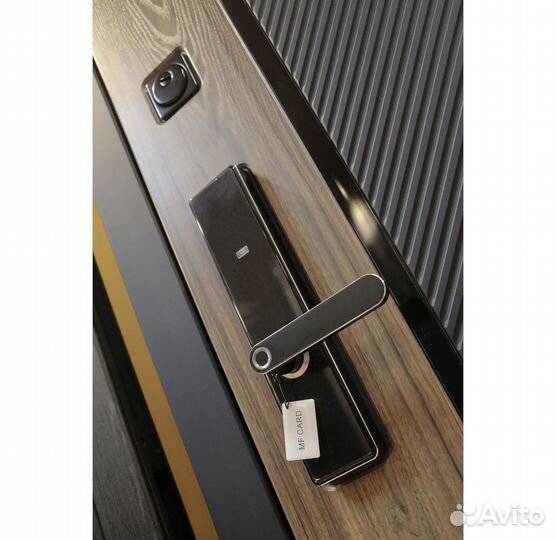 Дверь входная с биометрическим замком