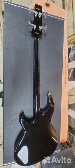 Aria Pro II SB R-60 Чёрная бас гитара япония