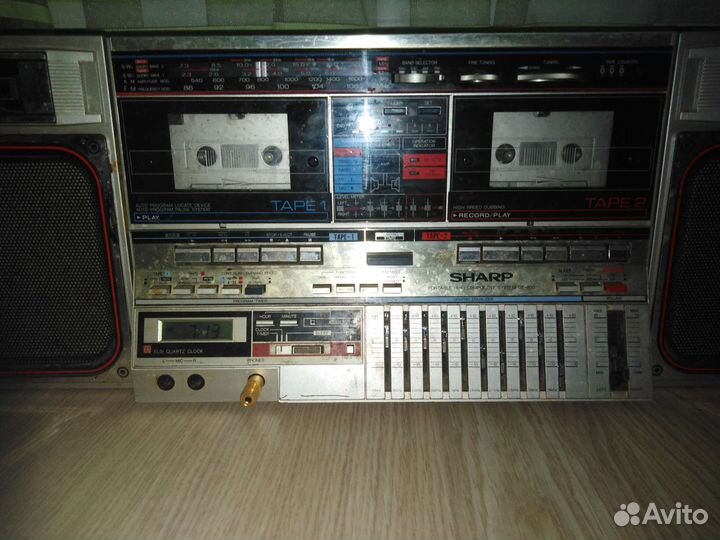 Магнитофон sharp