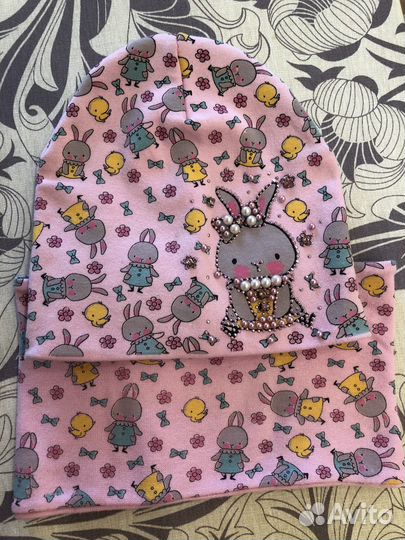 Шапка и снуд для девочки