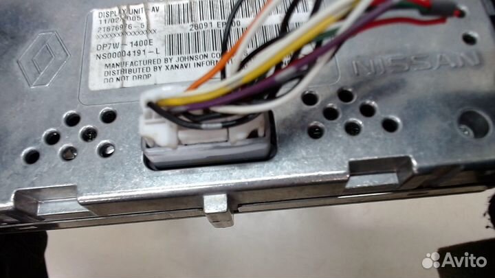 Дисплей мультимедиа Nissan Pathfinder, 2005