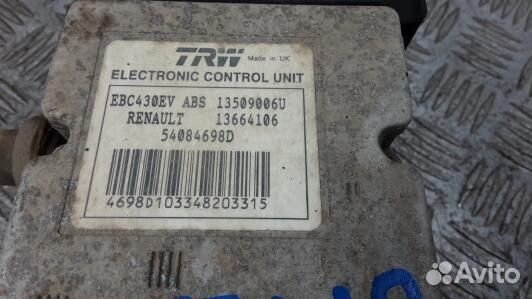 Блок ABS renault master 2 (LEA18KW01)