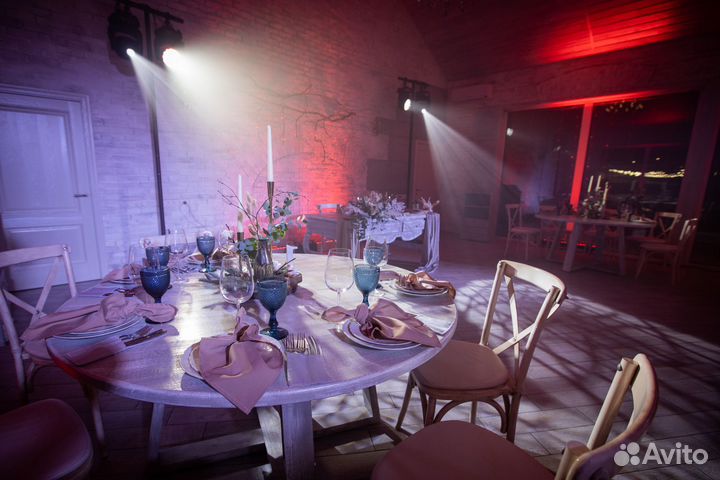 Свет на свадьбу, Световое оформление, Звук, Аренда