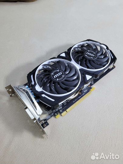 Видеокарта MSI RX 570 Armor OC 8gb