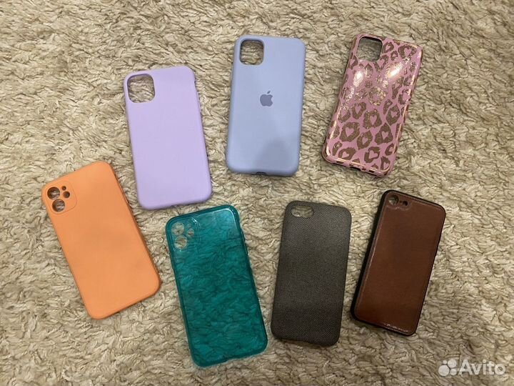 Чехлы на iPhone 11 набор