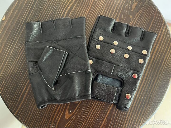 Перчатки, мото-вело, кожа