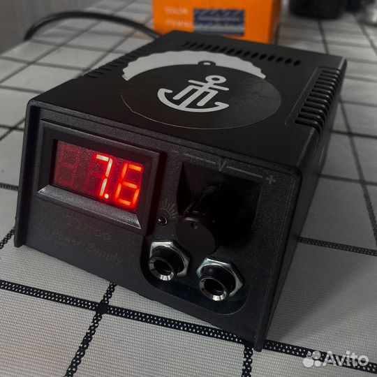 Тату машинка с комплектом hummingbird v2