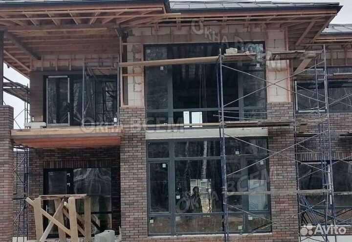 Остекление окон и балконов пвх