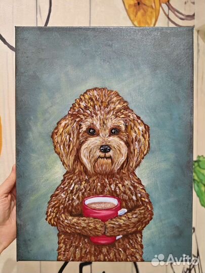 Картина Кучерявый кофе