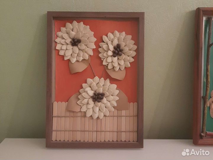 Поделка из натуралных материалов 2-3 класс