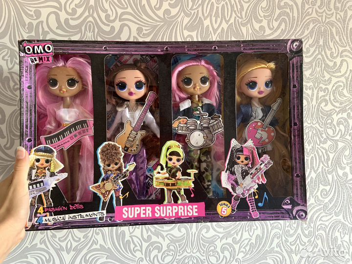 Новые куклы лол (набор, 4 штуки)