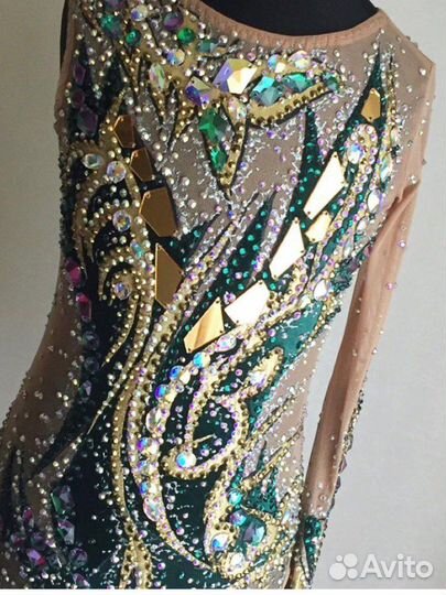 Купальник для художественной гимнастики 8-10 лет