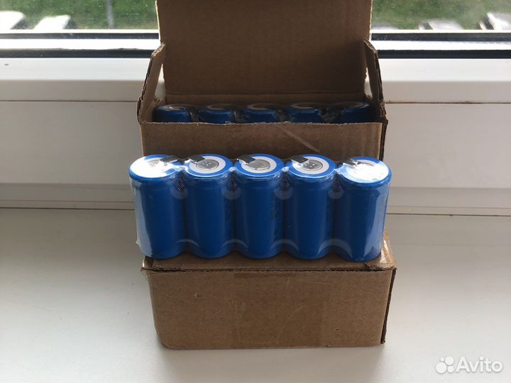 Аккамуляторные батарейки ni-cd SC1500 mah 10c