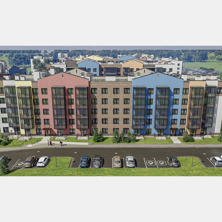 1-к. квартира, 35,9 м², 5/5 эт.