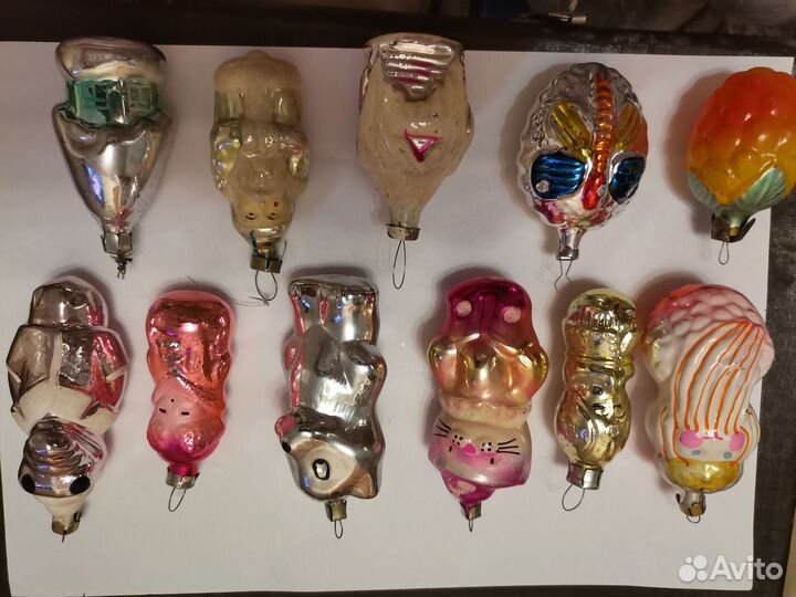 Новогодние игрушки СССР