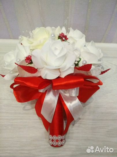 Свадебный букет подарок свадьба аксессуары