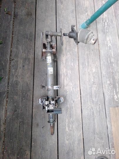 Рулевая колонка с карданчиком на Шевроле Лачетти
