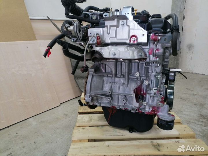 Двигатель на nissan dayz roox B21A 3B20