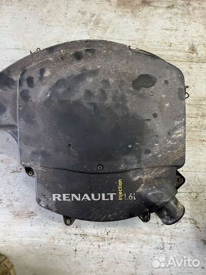 Корпус воздушного фильтра на рено логан