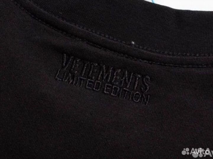 Футболка Vetements rammstein