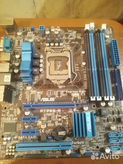 Материнская плата с процессором i3 530