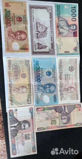 Банкноты стран мира